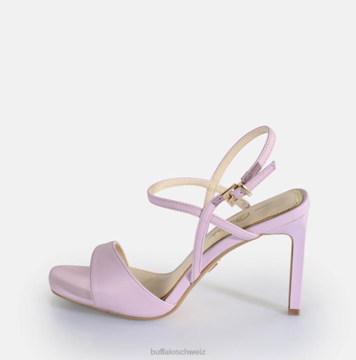 Buffalo Blair Finess Sandaletten vegan 846Z153 Lavendel|Sandalen