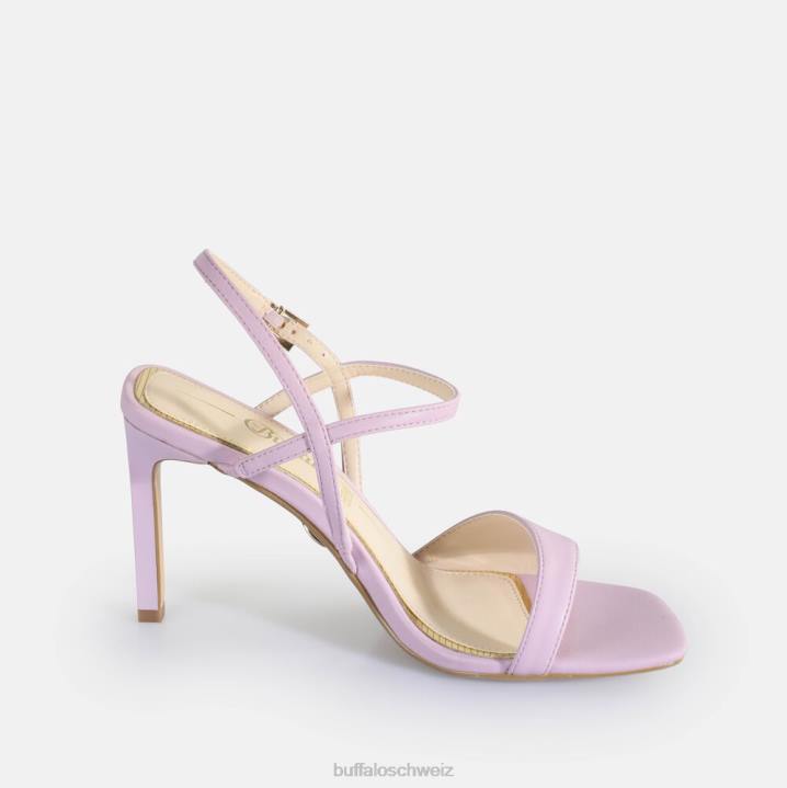 Buffalo Blair Finess Sandaletten vegan 846Z153 Lavendel|Sandalen