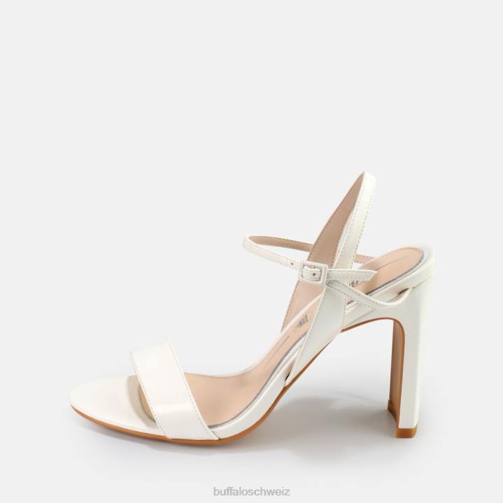 Buffalo Carla-Sandale 846Z837 Weiss|Sandalen