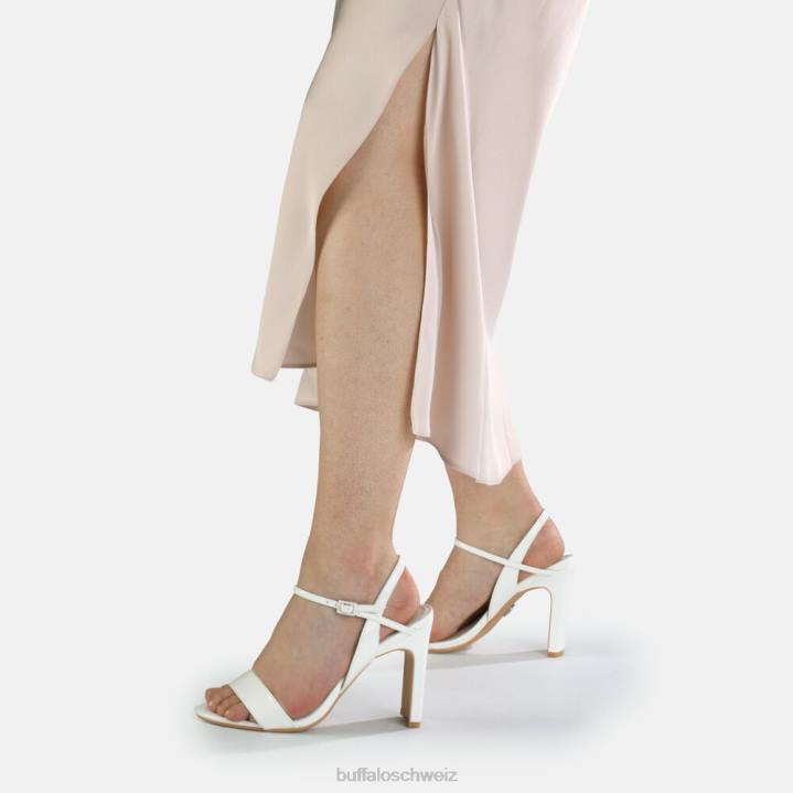 Buffalo Carla-Sandale 846Z837 Weiss|Sandalen