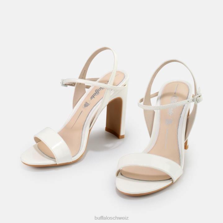 Buffalo Carla-Sandale 846Z837 Weiss|Sandalen