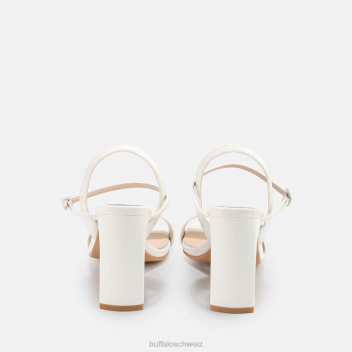 Buffalo Carla-Sandale 846Z837 Weiss|Sandalen