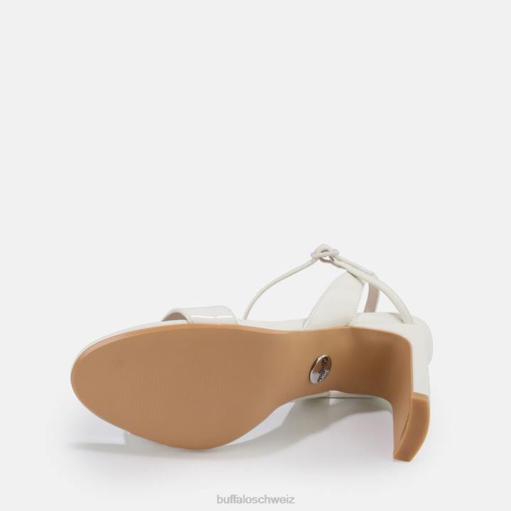 Buffalo Carla-Sandale 846Z837 Weiss|Sandalen