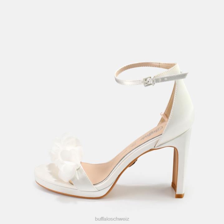 Buffalo Chiara-Sandale 846Z890 Elfenbein|Sandalen