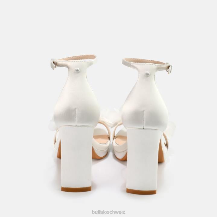Buffalo Chiara-Sandale 846Z890 Elfenbein|Sandalen