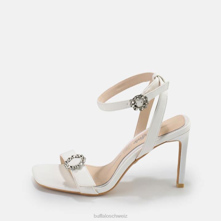 Buffalo Elena-Sandale 846Z306 Weiss|Sandalen