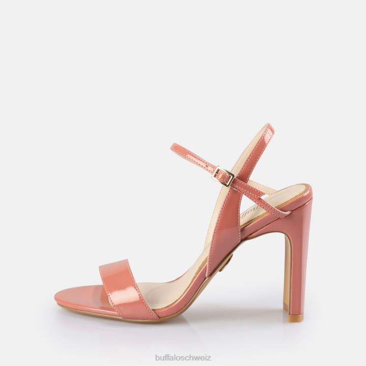 Buffalo Jeans-Sandalette mit Absatz, vegan 846Z38 Beere|Sandalen