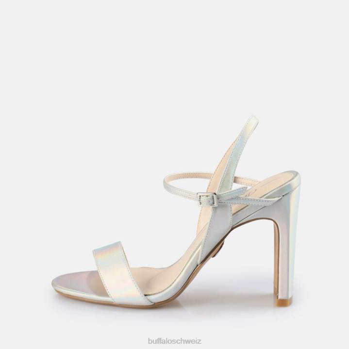 Buffalo Jeans-Sandalette mit Absatz, vegan 846Z904 Meerjungfrau|Sandalen