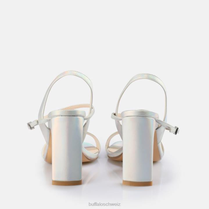 Buffalo Jeans-Sandalette mit Absatz, vegan 846Z904 Meerjungfrau|Sandalen