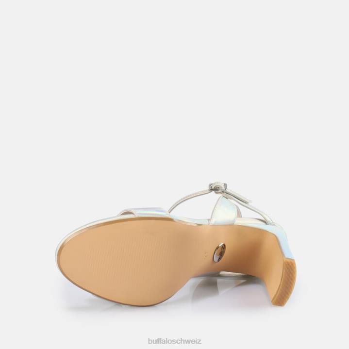 Buffalo Jeans-Sandalette mit Absatz, vegan 846Z904 Meerjungfrau|Sandalen