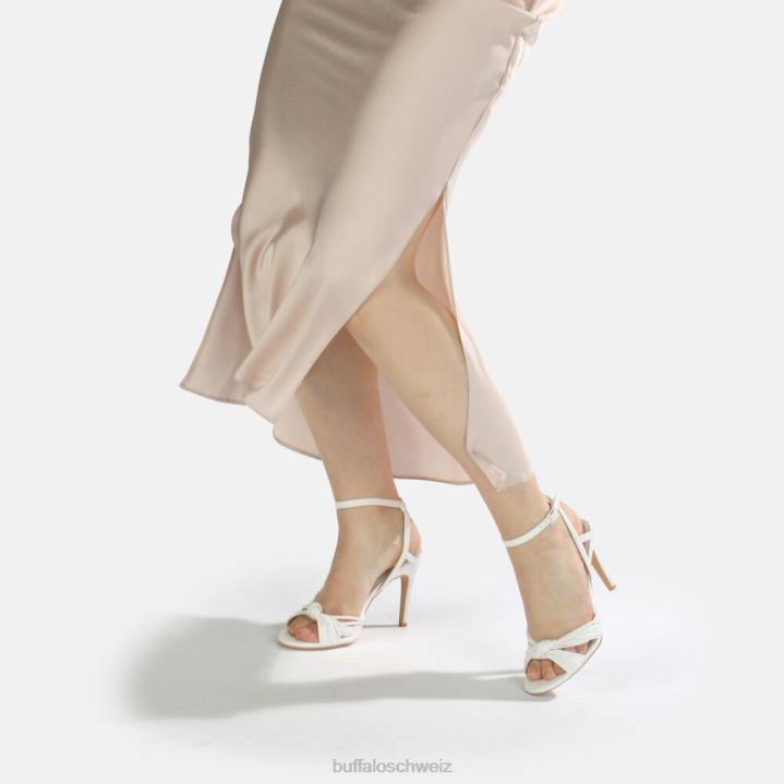 Buffalo Leona-Sandale 846Z749 Weiss|Sandalen