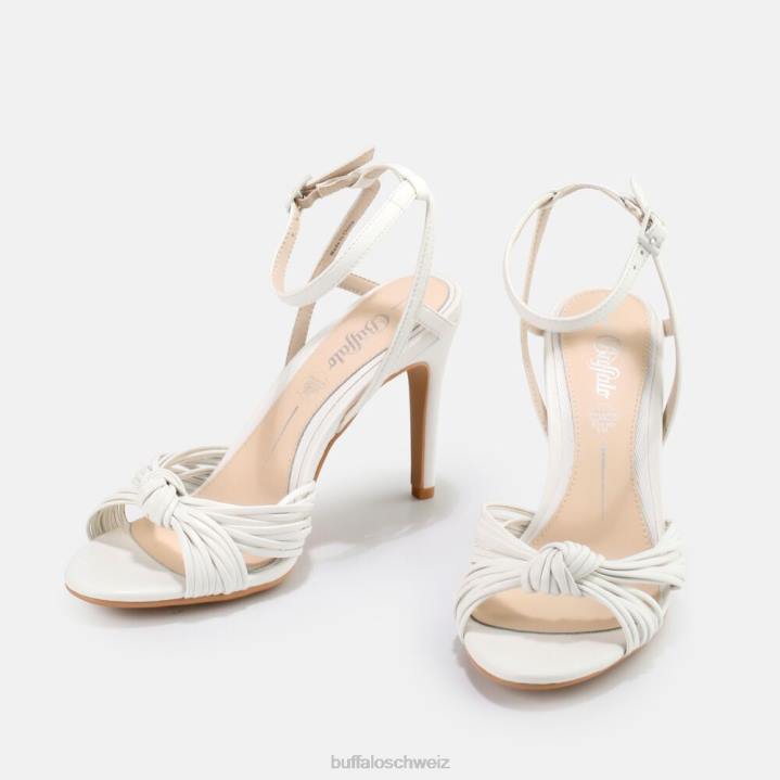 Buffalo Leona-Sandale 846Z749 Weiss|Sandalen