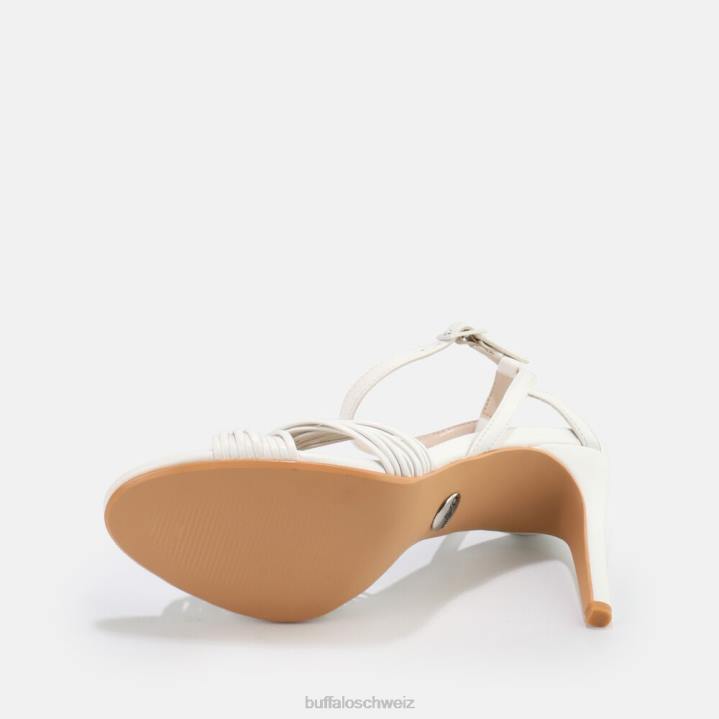 Buffalo Leona-Sandale 846Z749 Weiss|Sandalen