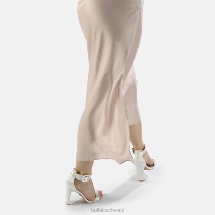 Buffalo Lorena-Sandale 846Z820 Elfenbein|Sandalen