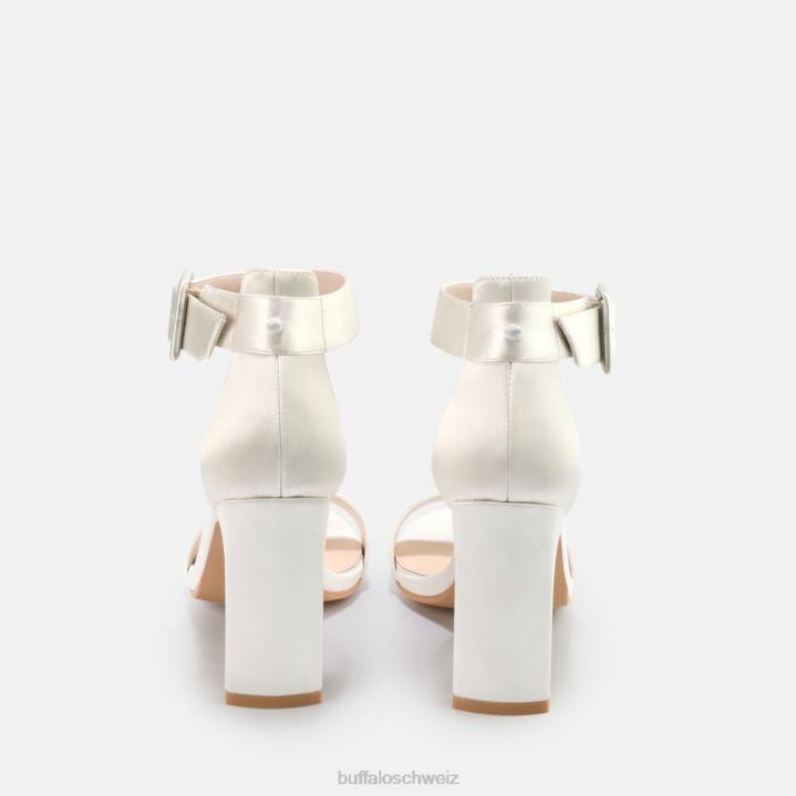 Buffalo Lorena-Sandale 846Z820 Elfenbein|Sandalen