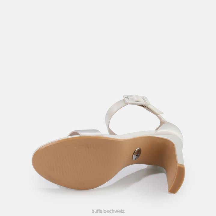 Buffalo Lorena-Sandale 846Z820 Elfenbein|Sandalen