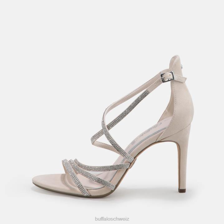 Buffalo Makai 2 Sandale vegan 846Z492 Beige|Sandalen
