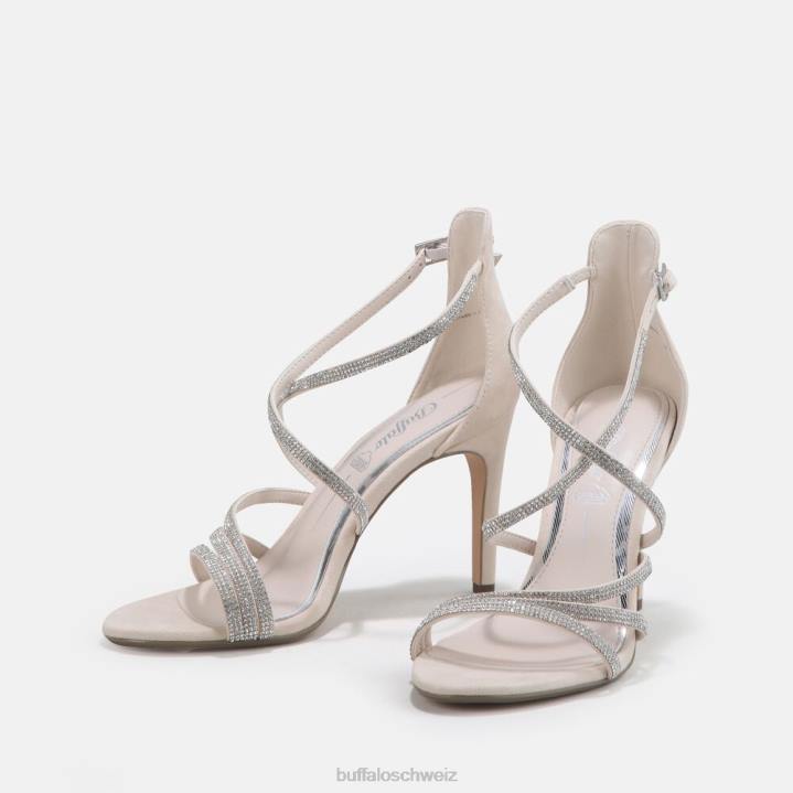Buffalo Makai 2 Sandale vegan 846Z492 Beige|Sandalen