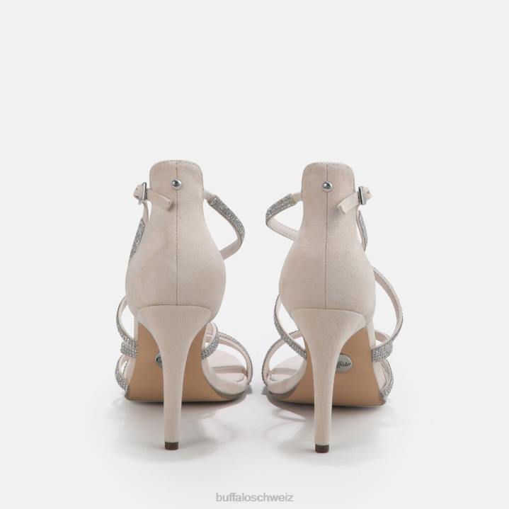 Buffalo Makai 2 Sandale vegan 846Z492 Beige|Sandalen