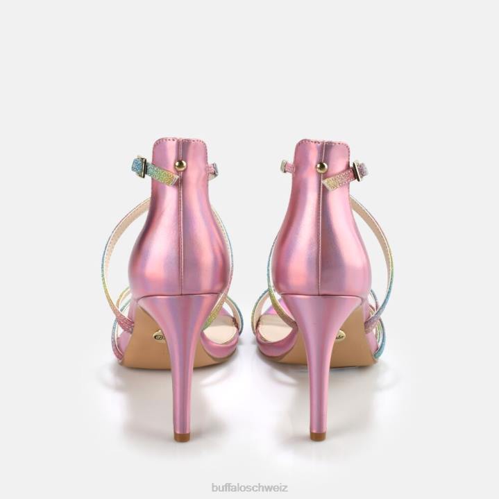 Buffalo Makai 2 Sandale vegan 846Z495 Regenbogen|Sandalen