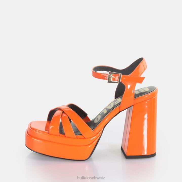 Buffalo May Donna Sandaletten vegan 846Z326 orange|Sandalen