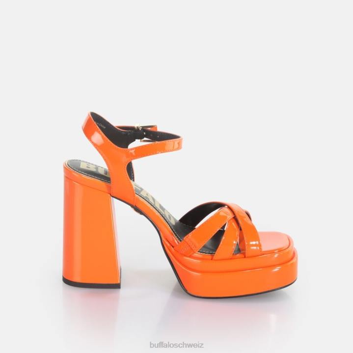 Buffalo May Donna Sandaletten vegan 846Z326 orange|Sandalen