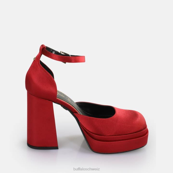 Buffalo May Dorsay Sandale vegan 846Z854 Rot|Sandalen