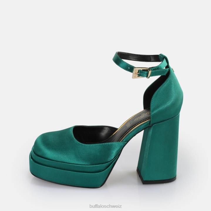 Buffalo May Dorsay Sandale vegan 846Z855 Flasche|Sandalen