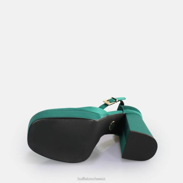 Buffalo May Dorsay Sandale vegan 846Z855 Flasche|Sandalen