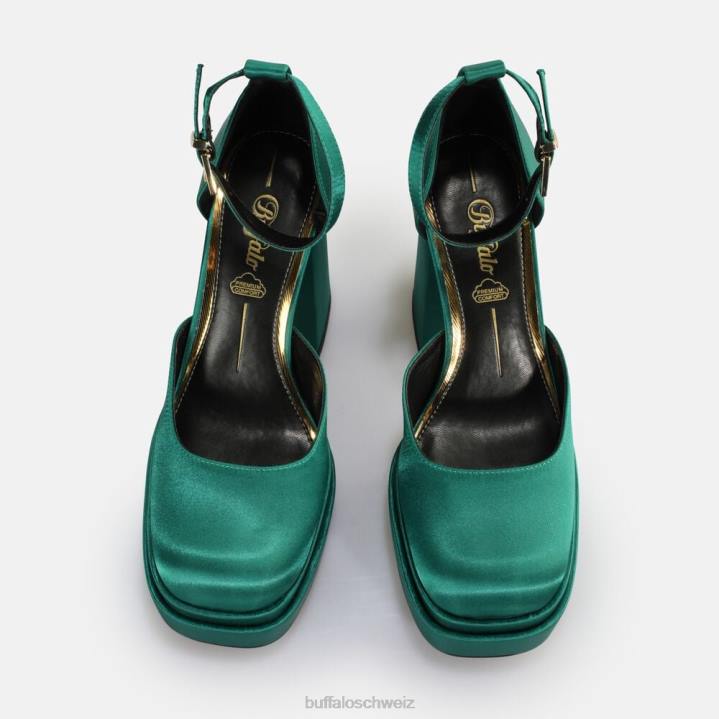 Buffalo May Dorsay Sandale vegan 846Z855 Flasche|Sandalen