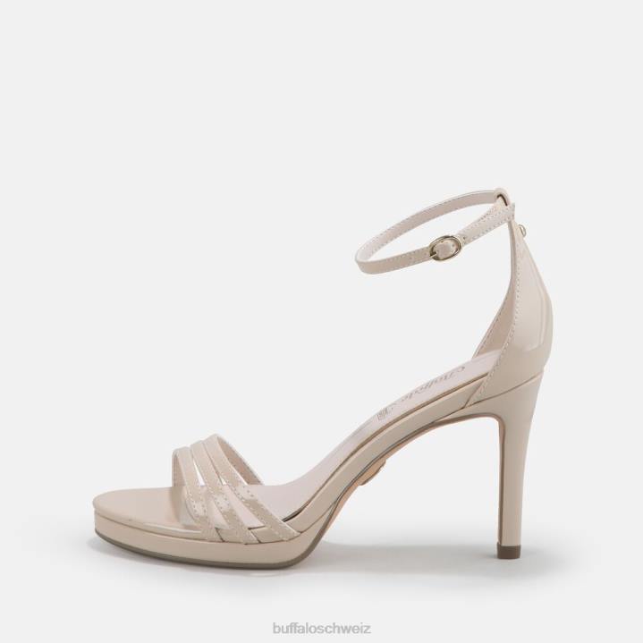 Buffalo Melissa 2 Sandale vegan 846Z215 Beige|Sandalen