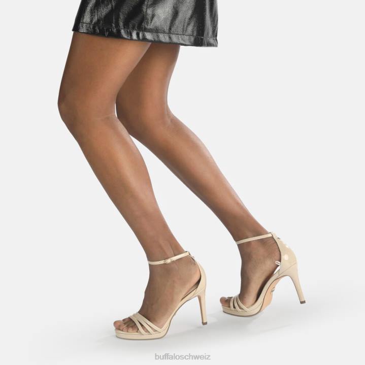 Buffalo Melissa 2 Sandale vegan 846Z215 Beige|Sandalen