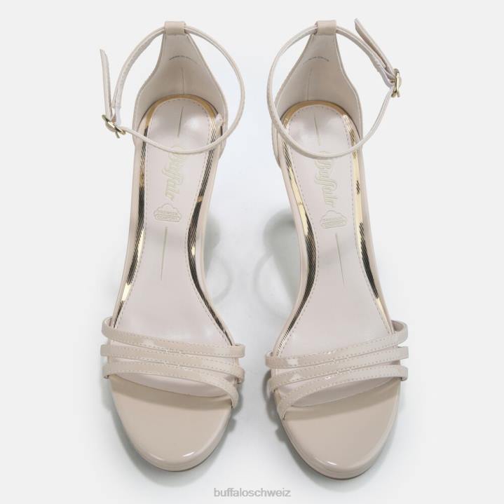 Buffalo Melissa 2 Sandale vegan 846Z215 Beige|Sandalen