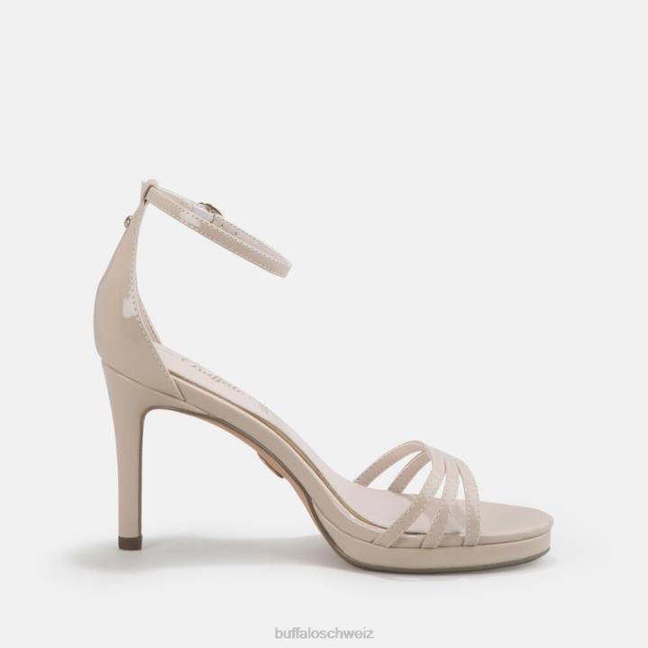 Buffalo Melissa 2 Sandale vegan 846Z215 Beige|Sandalen