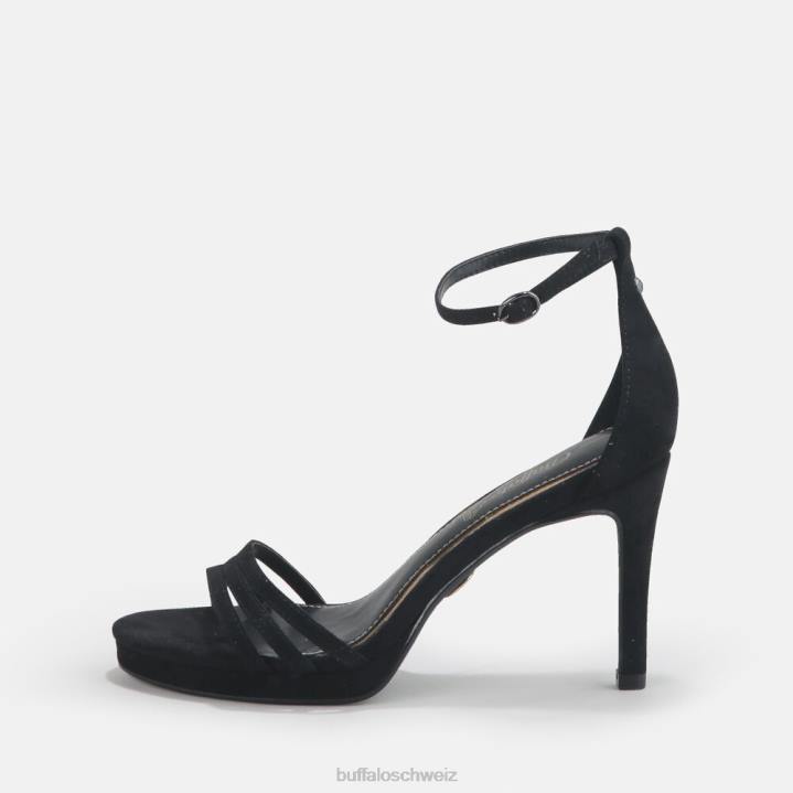 Buffalo Melissa 2 Sandale vegan 846Z216 Schwarz|Sandalen