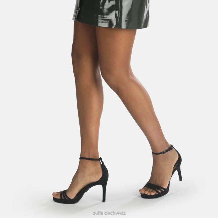 Buffalo Melissa 2 Sandale vegan 846Z216 Schwarz|Sandalen