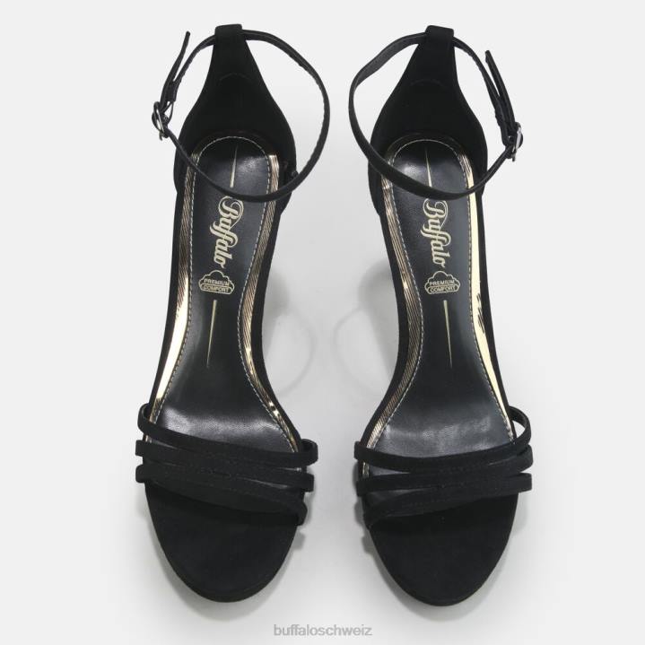 Buffalo Melissa 2 Sandale vegan 846Z216 Schwarz|Sandalen