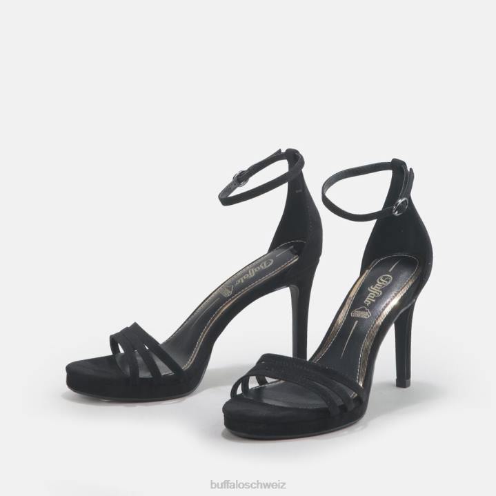 Buffalo Melissa 2 Sandale vegan 846Z216 Schwarz|Sandalen