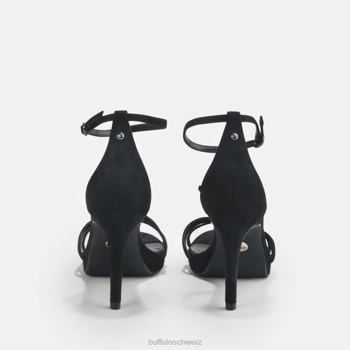 Buffalo Melissa 2 Sandale vegan 846Z216 Schwarz|Sandalen