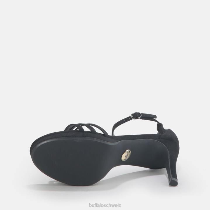 Buffalo Melissa 2 Sandale vegan 846Z216 Schwarz|Sandalen