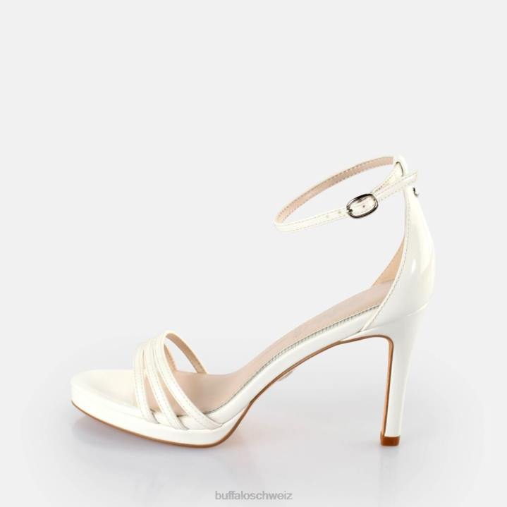 Buffalo Melissa 2 Sandaletten vegan 846Z217 Weiss|Sandalen