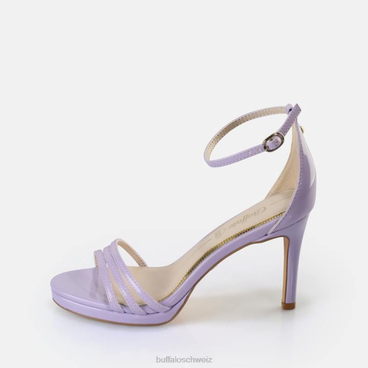 Buffalo Melissa 2 Sandaletten vegan 846Z219 Lavendel|Sandalen