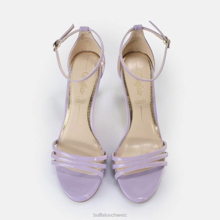 Buffalo Melissa 2 Sandaletten vegan 846Z219 Lavendel|Sandalen