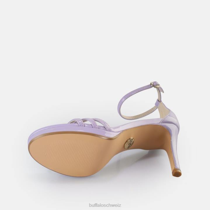 Buffalo Melissa 2 Sandaletten vegan 846Z219 Lavendel|Sandalen