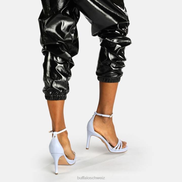 Buffalo Melissa High Heel Sandale vegan 846Z828 hellblau|Sandalen