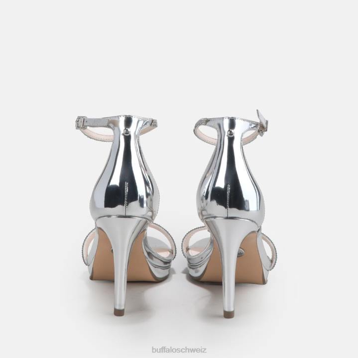 Buffalo Monroe 2 Sandale vegan 846Z224 Silber|Sandalen