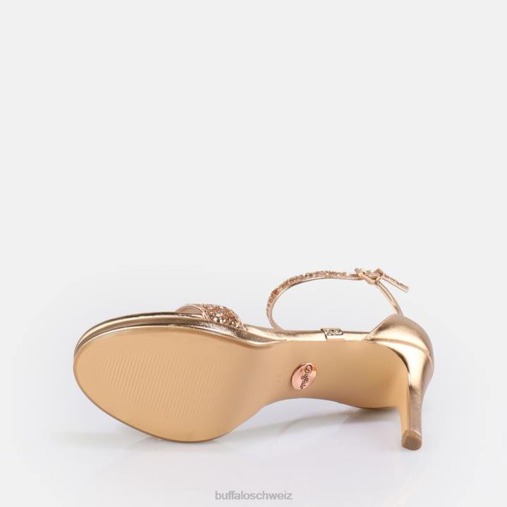 Buffalo Monroe 2 Sandale vegan 846Z227 Kupfer|Sandalen