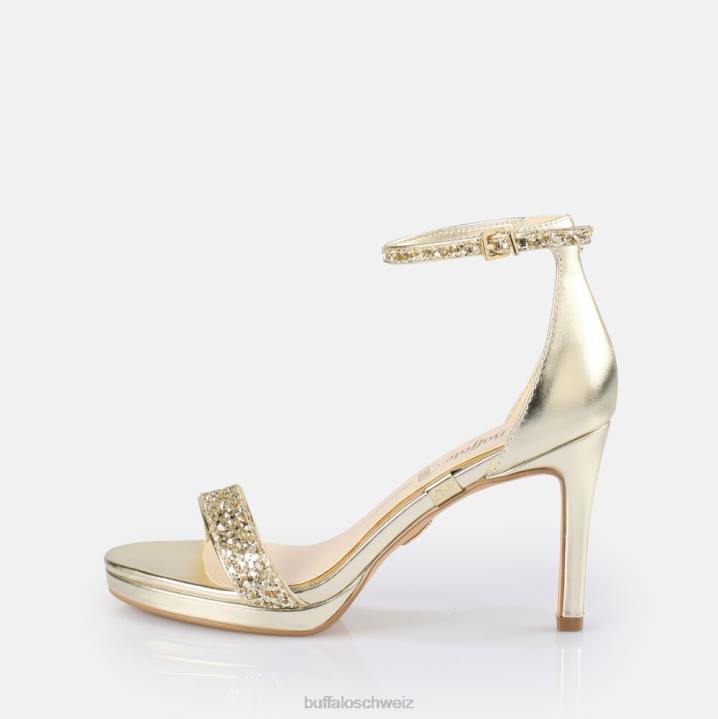 Buffalo Monroe 2 Sandale vegan 846Z228 Gold|Sandalen