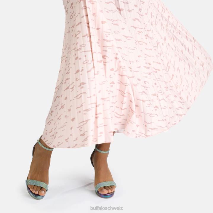 Buffalo Monroe-Sandale mit hohen Absätzen, vegan 846Z225 mehrfarbig|Sandalen