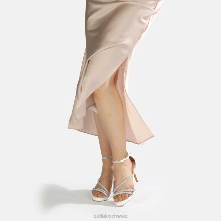 Buffalo Noemi-Sandale 846Z834 Weiss|Sandalen